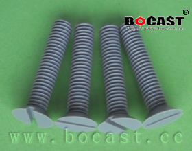 Slot countersunk Head Screws-PVC